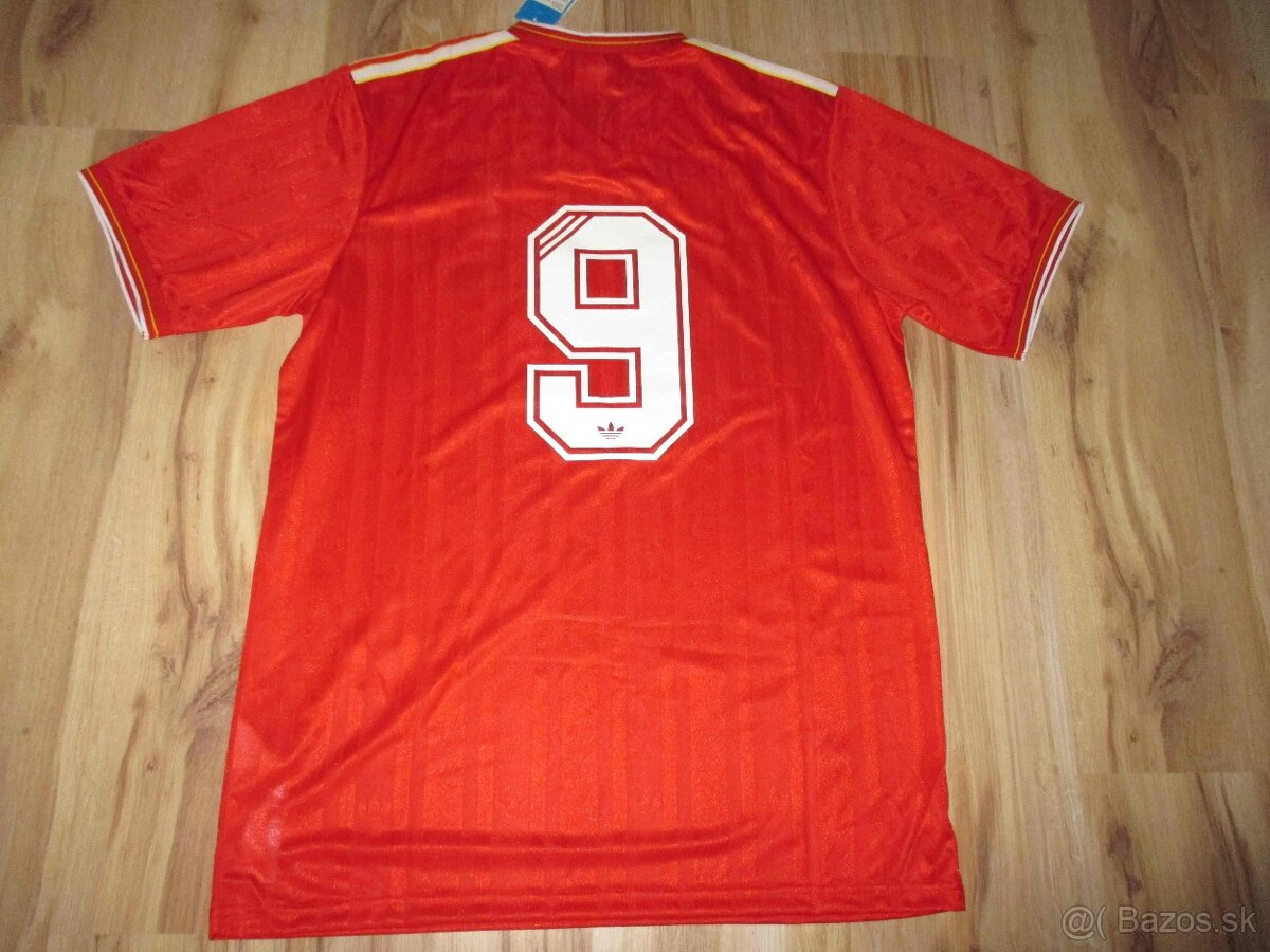 Futbalový dres FC Liverpool 1985/86 Ian Rush