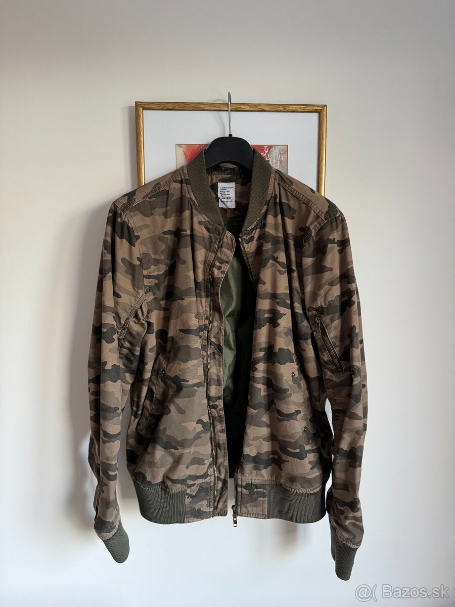 Maskáčová bunda - bomber