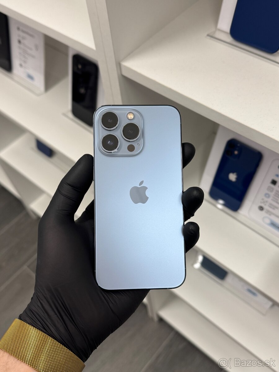 ZÁRUKA 2 ROKY / Apple iPhone 13 Pro 128GB Sierra Blue, 100