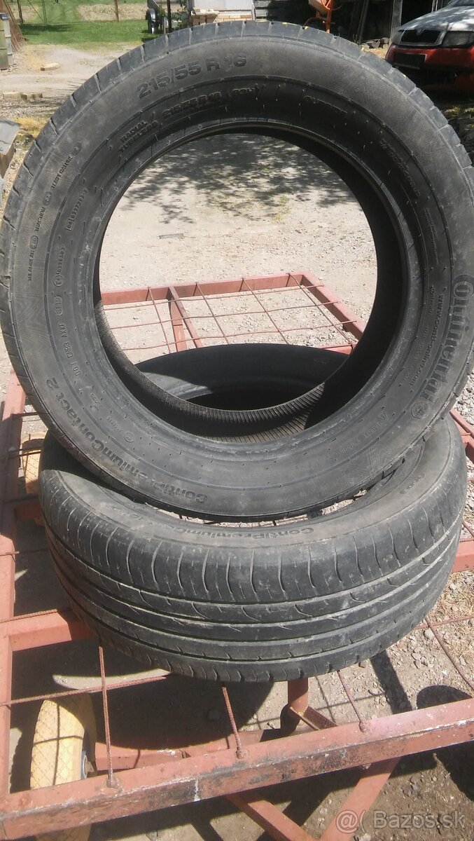 215/55r16 continental
