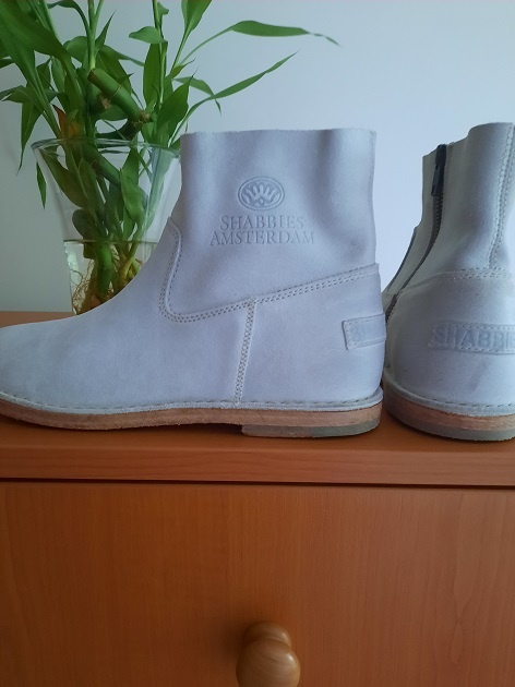 Nové kožené čižmičky Shabbies Amsterdam č. 39