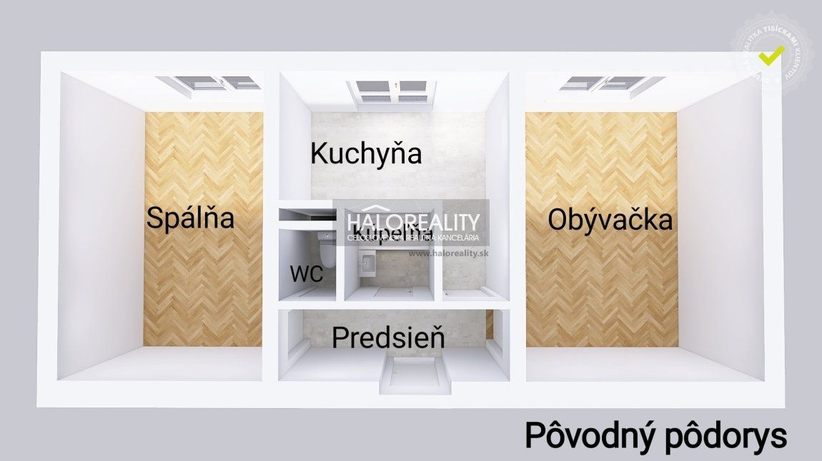 HALO reality - Predaj, dvojizbový byt Bratislava Ružinov, Sv