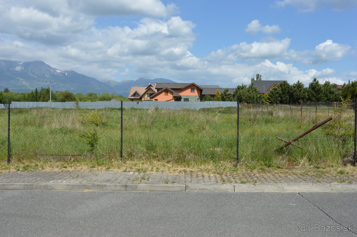 Pozemok vo Veľkej Lomnici