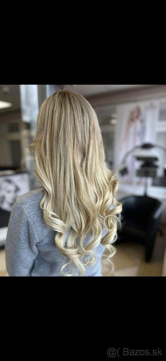 Ruské blond vlasy