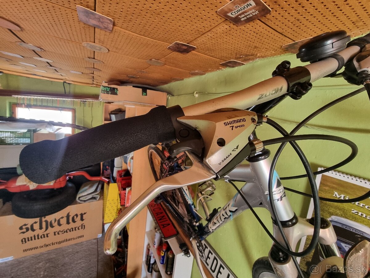 Radenie z brzdovymi packami Shimano