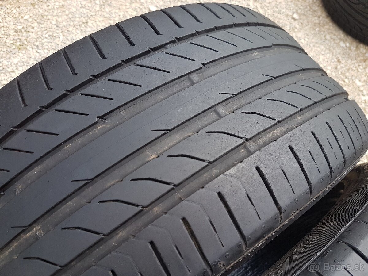255/45 r19 letné pneumatiky 2ks Continental