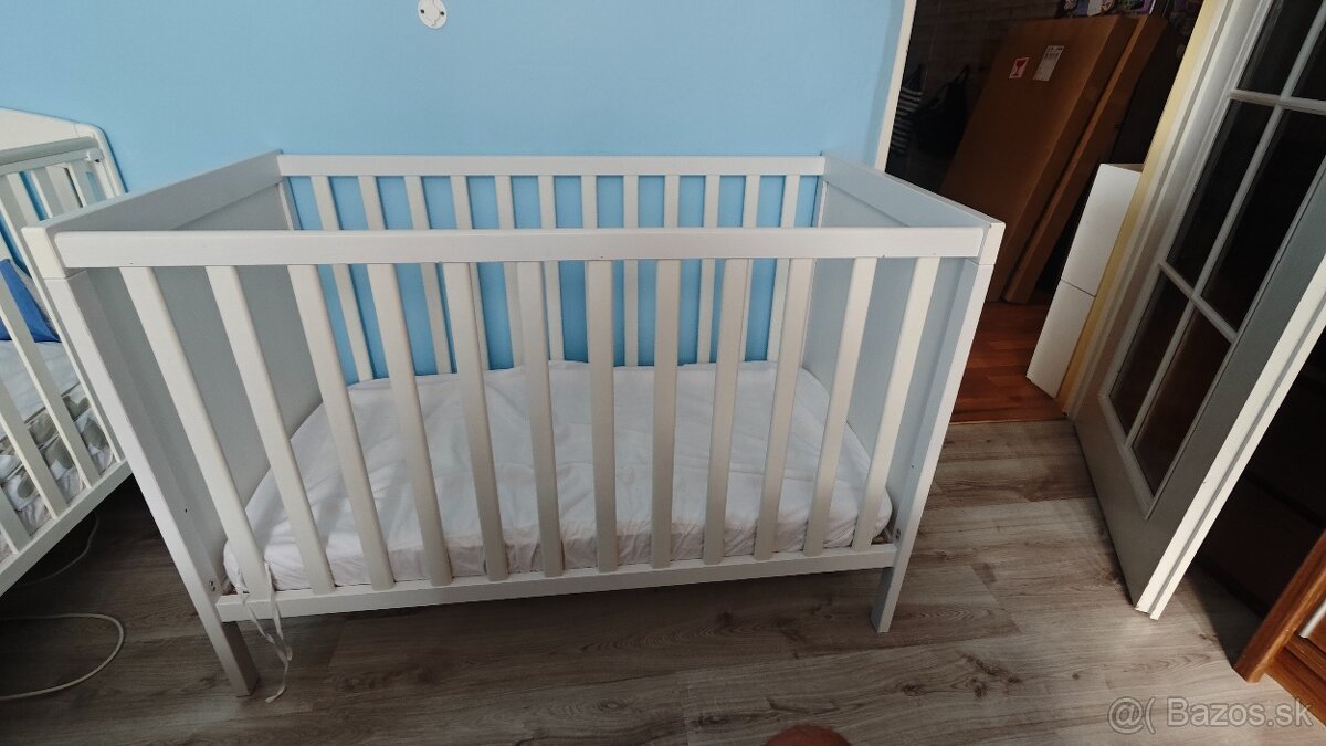 Detskú postieľka IKEA SUNDVIK