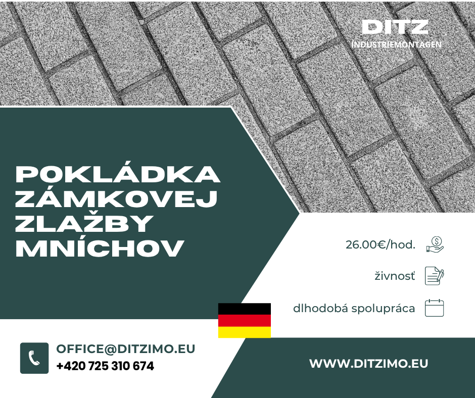 Zámkové dlažby / asfaltéri, Nemecko