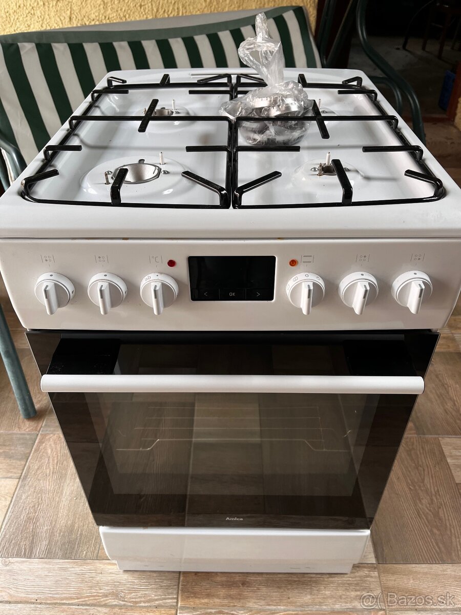 Kombinovaný sporák AMICA SHM 5106TA W