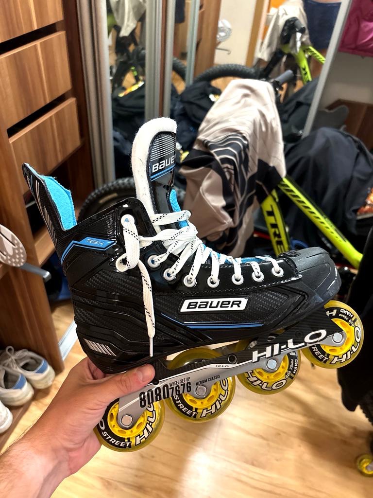 Inline hokejové korčule Bauer RSX – Veľkosť 8 (EUR 42)