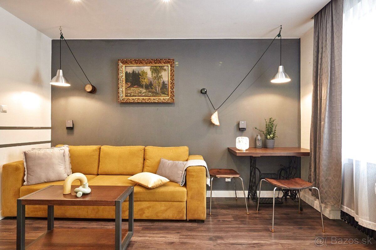 Vkusne zariadený 2 izbový byt v centre mesta