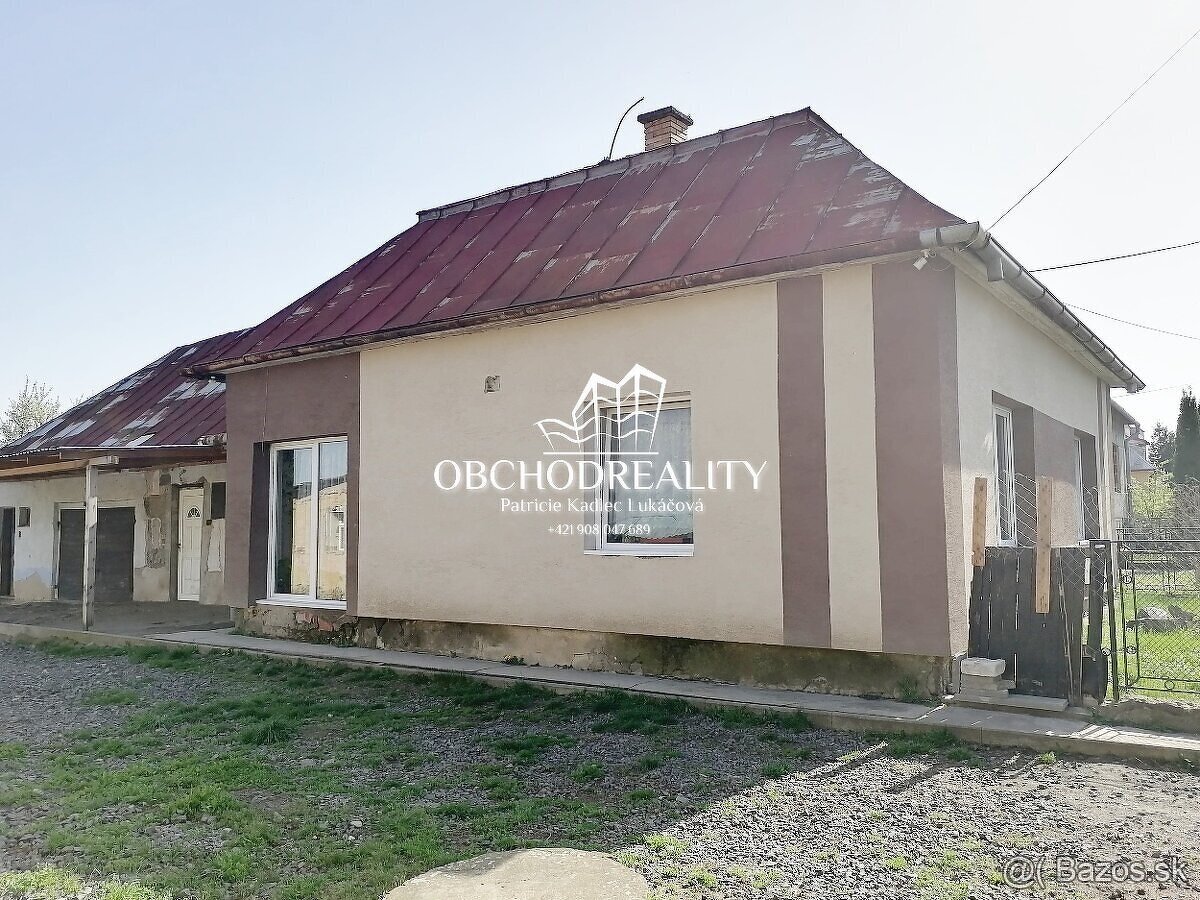 🏡 Na predaj: Rodinný dom – Malčice
