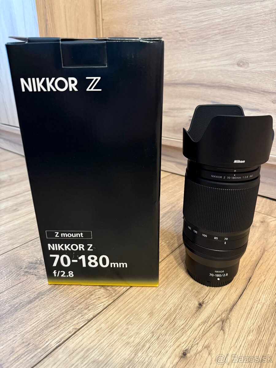 Nikon 70-180mm f2,8 ešte v záruke