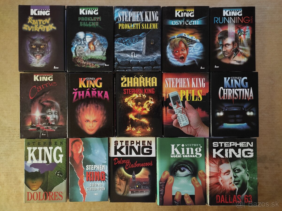 Knihy Stephen King 1.