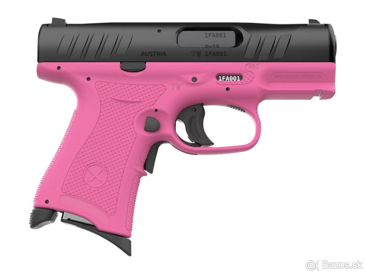 BUBIX BRO, kal. 9x19, Pink