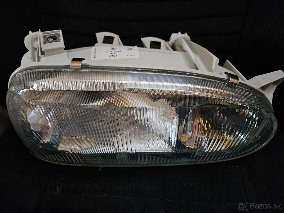 Nové predné svetlo golf 3