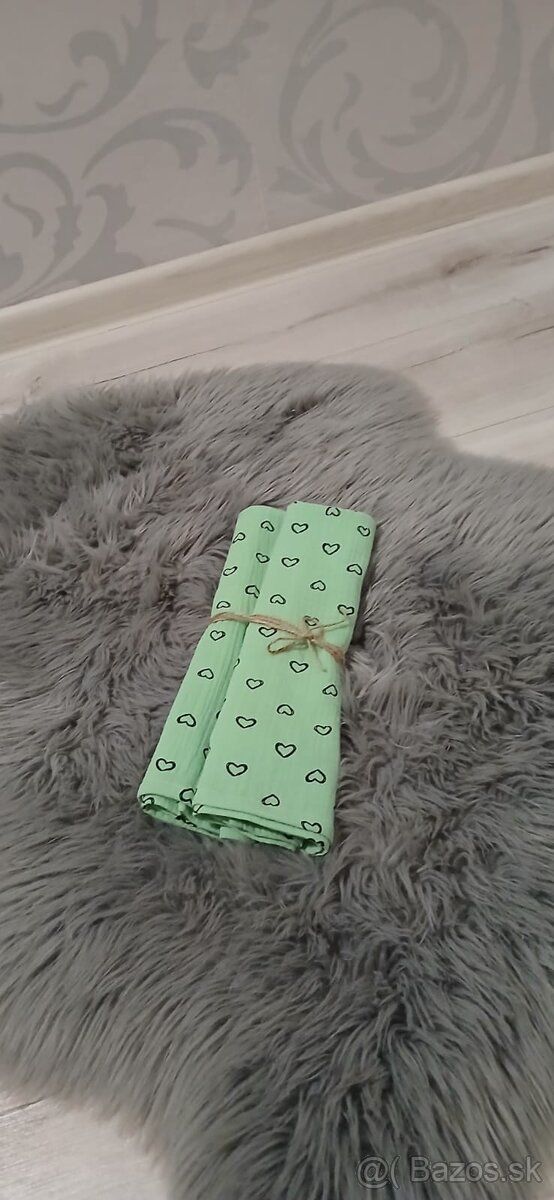 Gazový mušelín,plienky