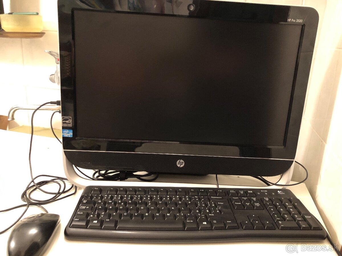 Predám kompaktný PC HP pro 3520 zabudovaný v monitori