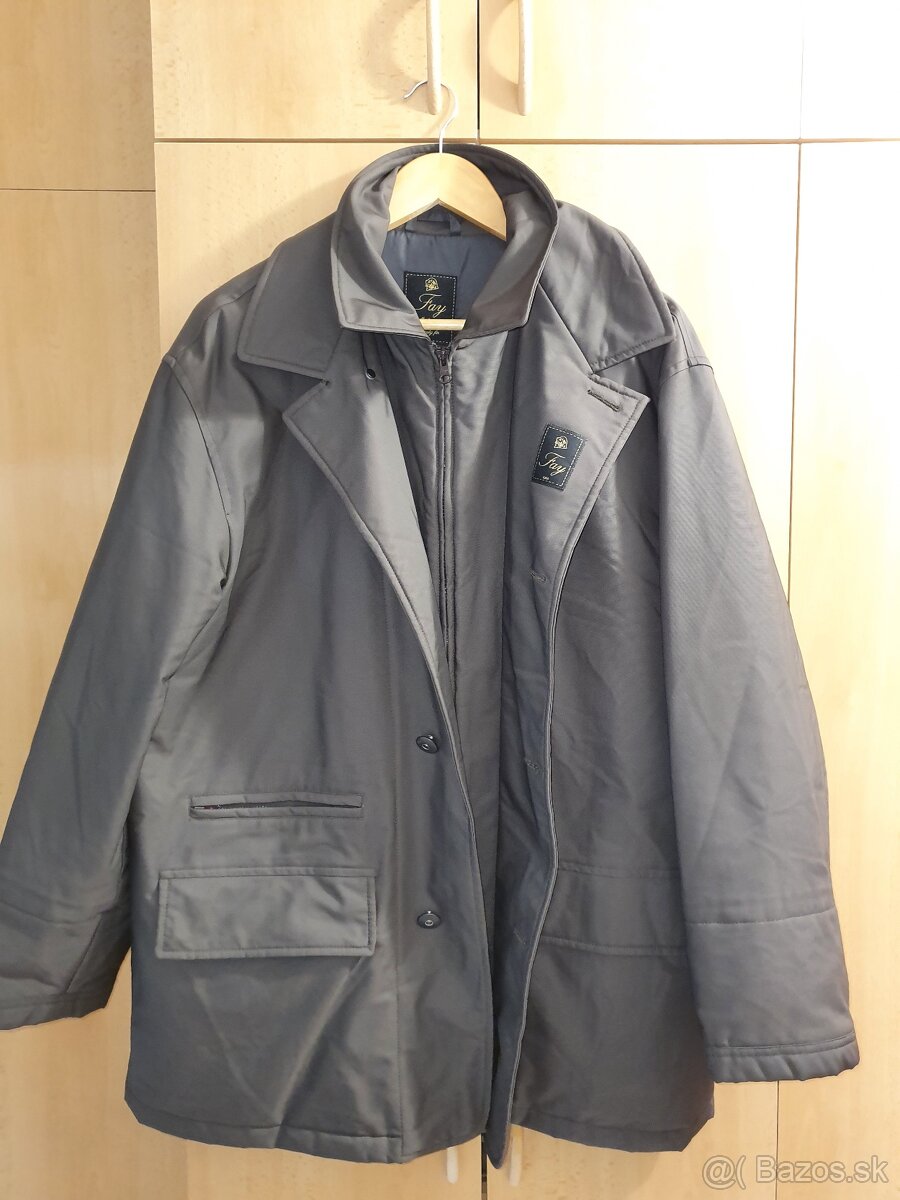Fay panska znackova bunda kabát veľkosť L
