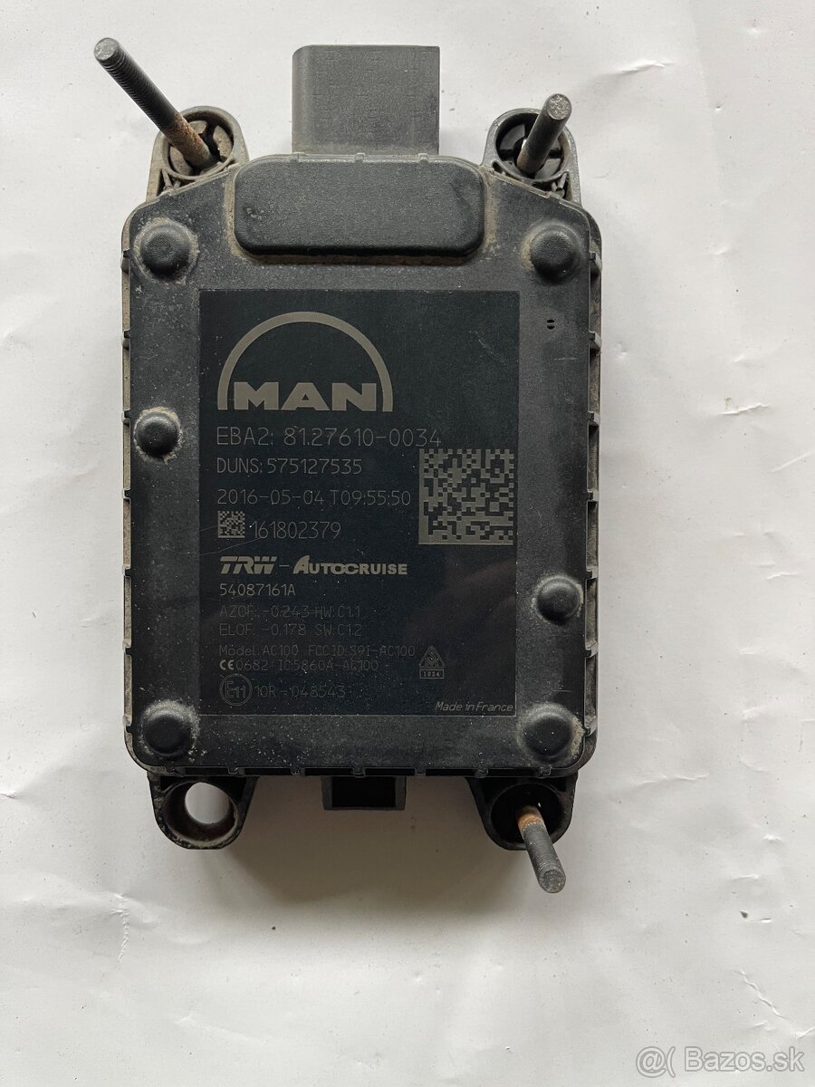 MAN TGX TGS RADAR SENSOR EURO 6