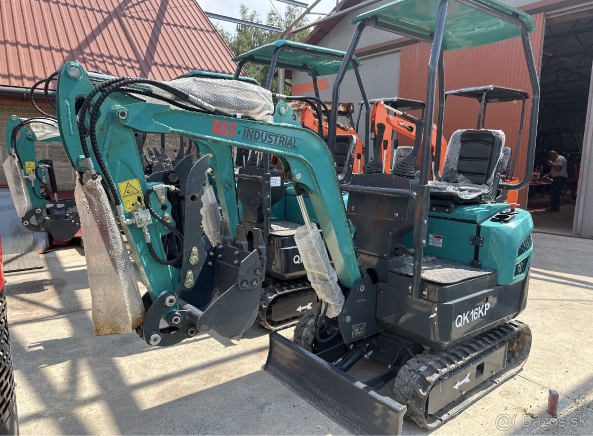 Predam nový bager 2024 AGT. INDUSTRIAL QK16KP