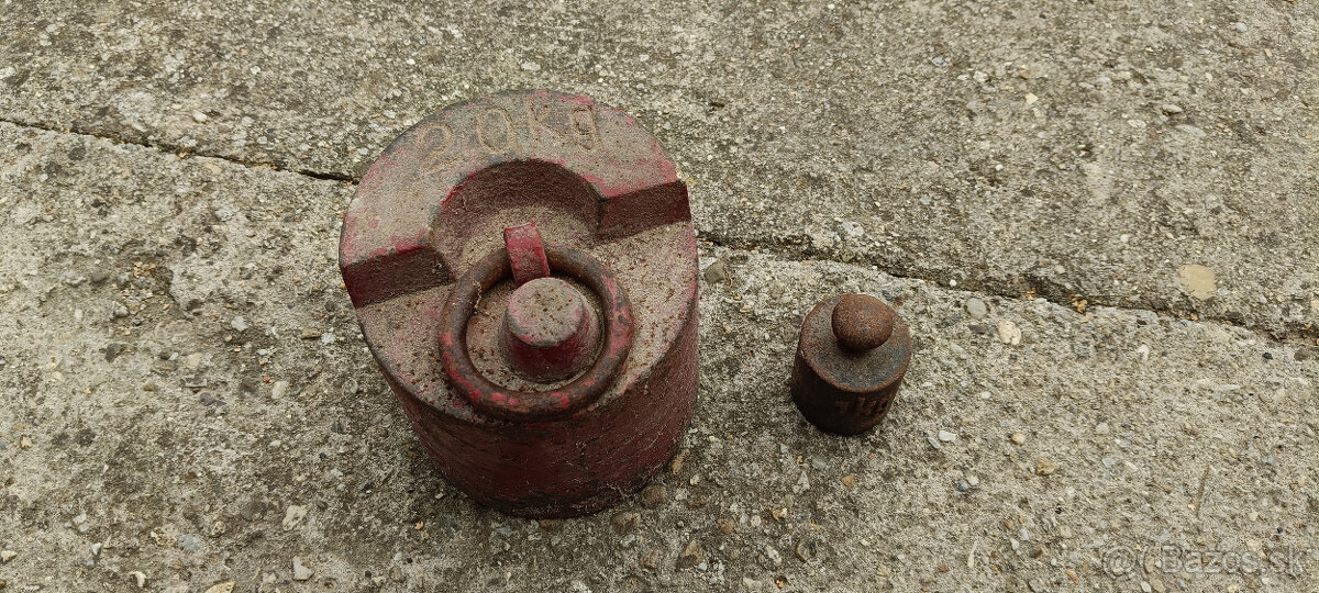 Závažie / kvicht 20KG, 1KG