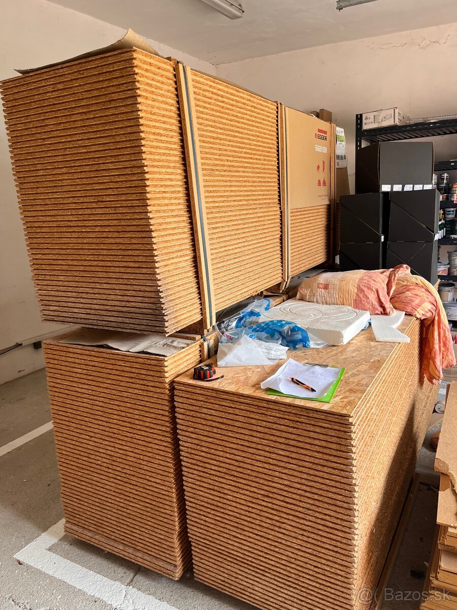 Egger OSB3 dosky 2500 mm × 675 mm x 22 mm