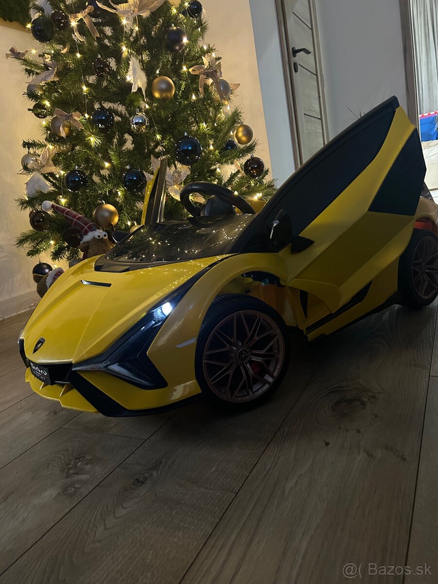 Elektrické autíčko Lamborghini Sian