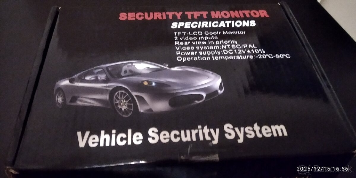 Cúvacia kamera do auta