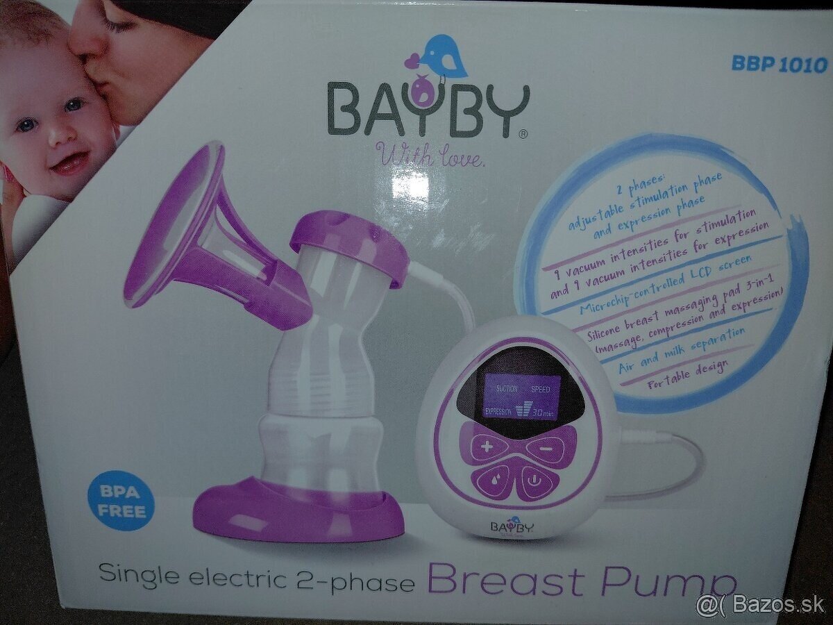 Elektricka odsavačka mlieka, ohrev mlieka