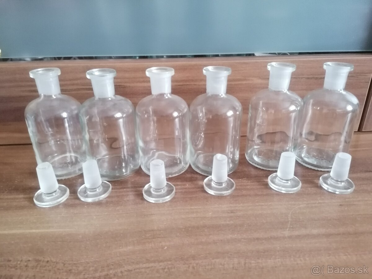 Sklenené fľašky