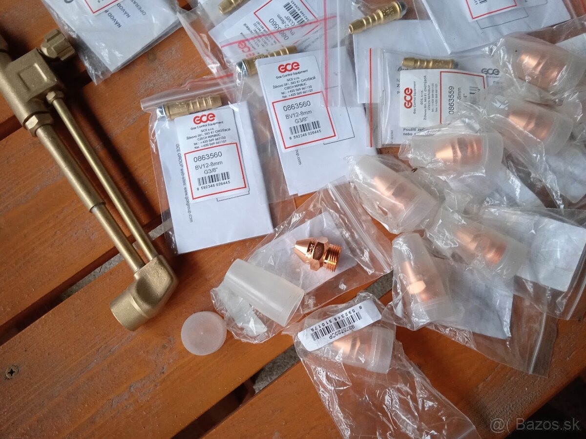 Predám rezak a spätné klapky na autogen