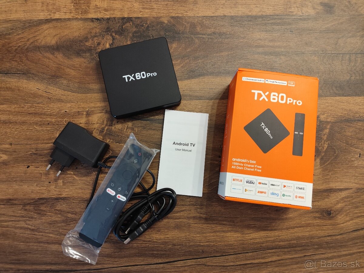 Android TV Box - TX60 Pro (Android 16)