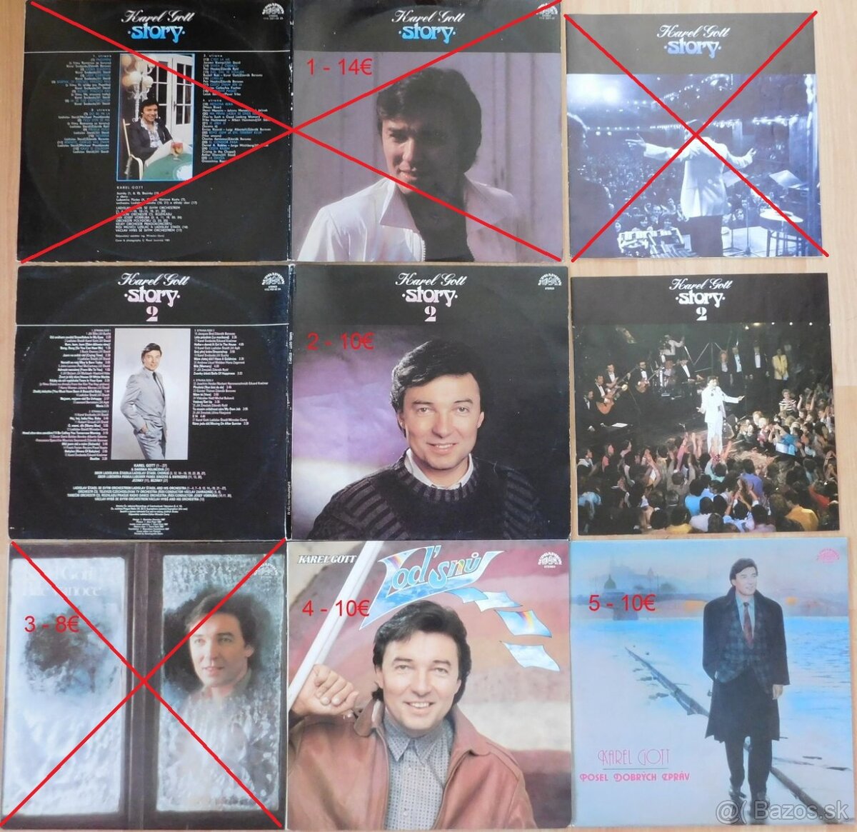 LP platne 7 - Karel Gott