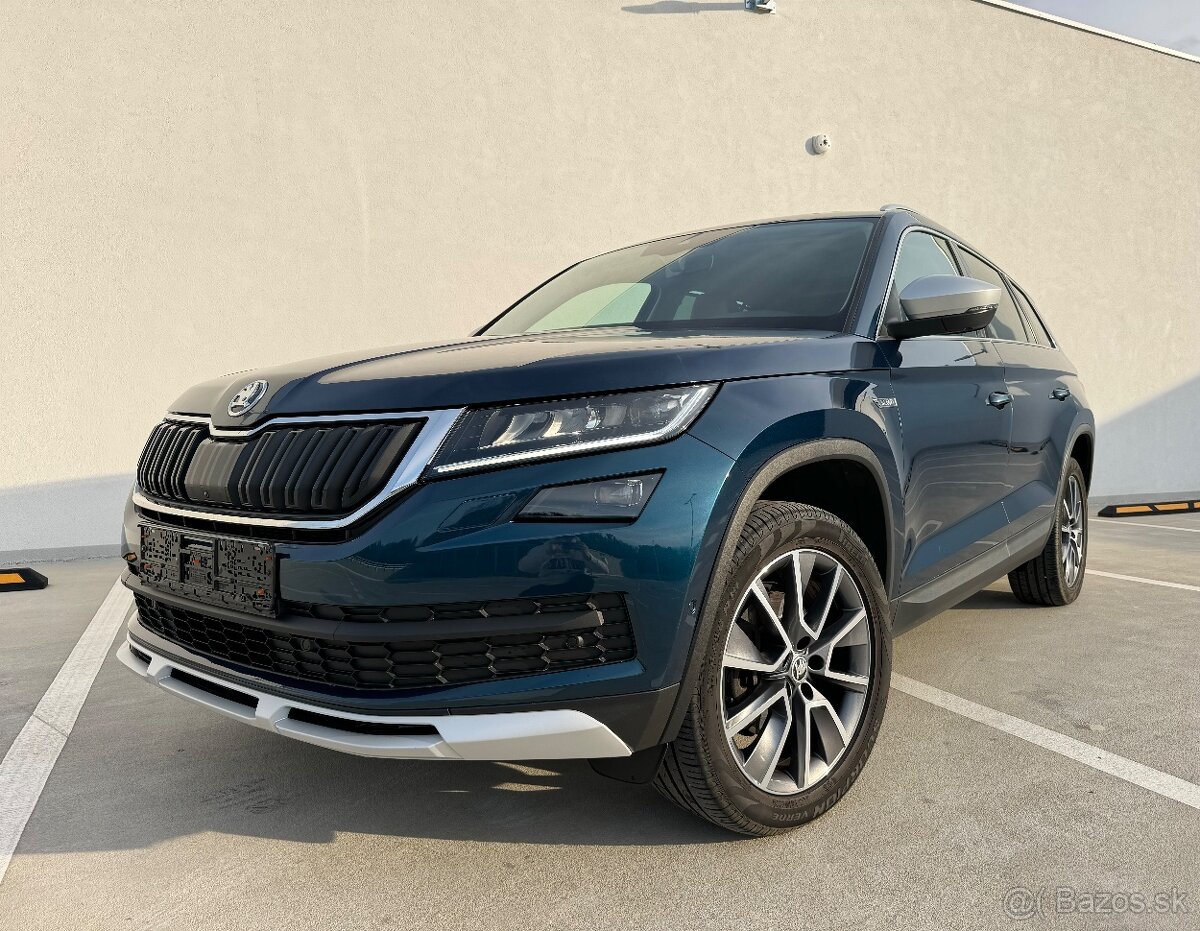 Škoda Kodiaq Scout 2.0 TDI 110kw 4x4 MANUÁL PLNÁ VÝBAVA