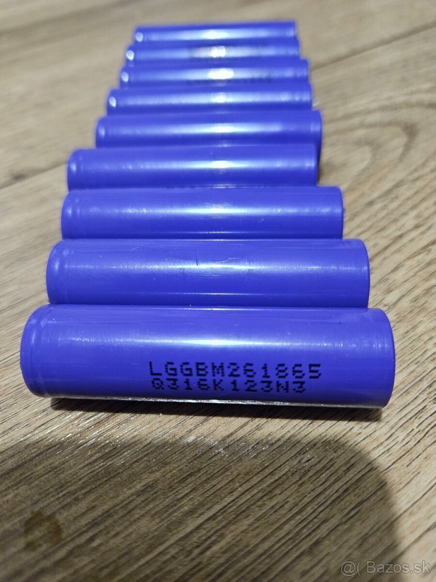 Li-ion baterie LG M26 18650 akumulator 2600 mah