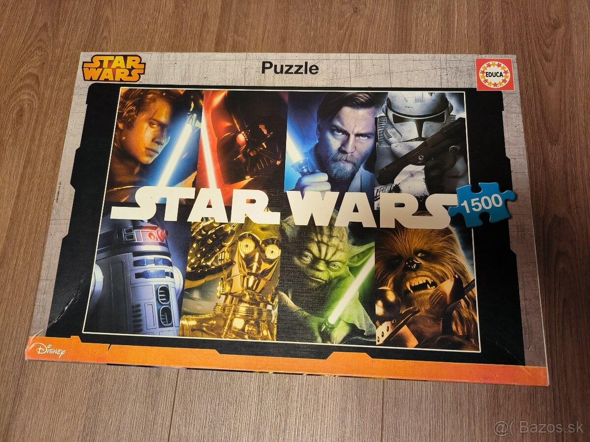 Star Wars puzzle 1500ks