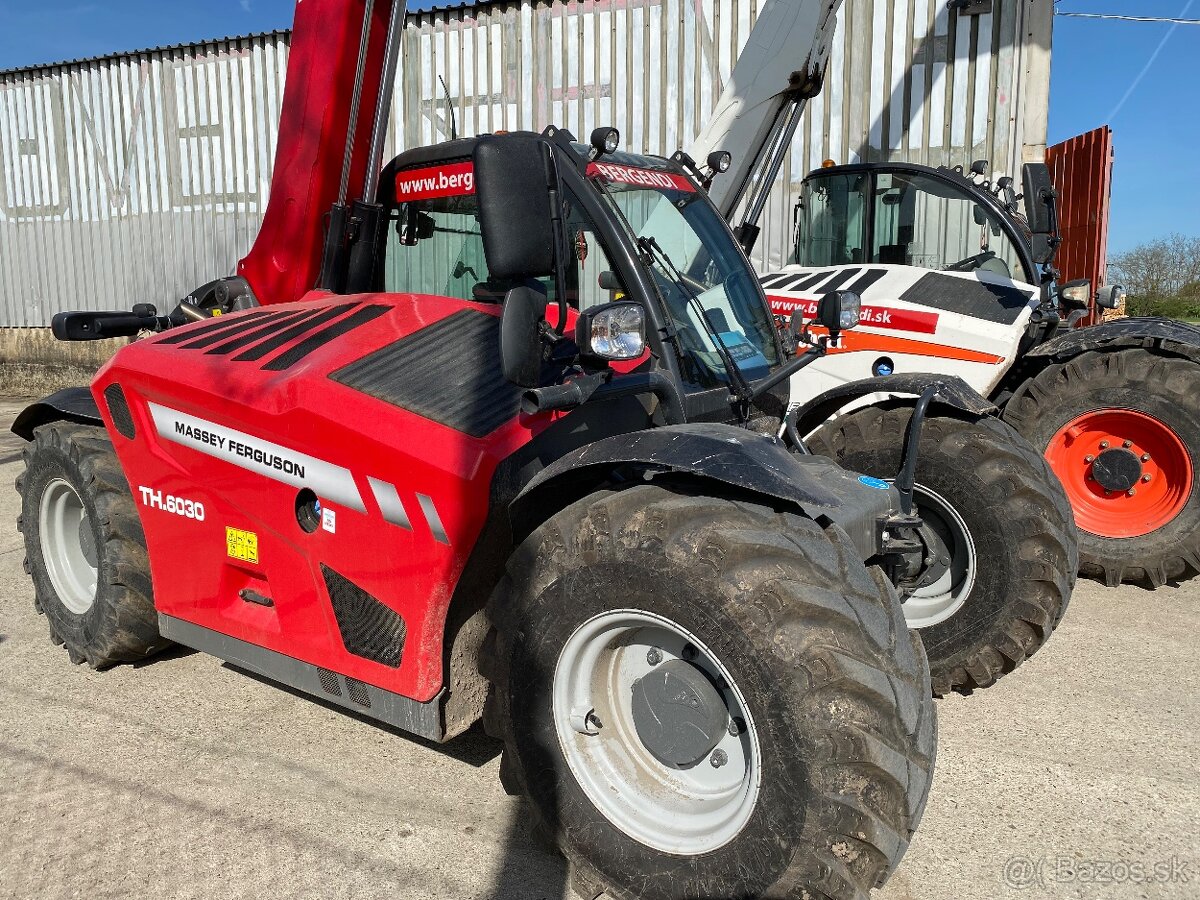 Teleskopicke nakladače Bobcat Massey Ferguson