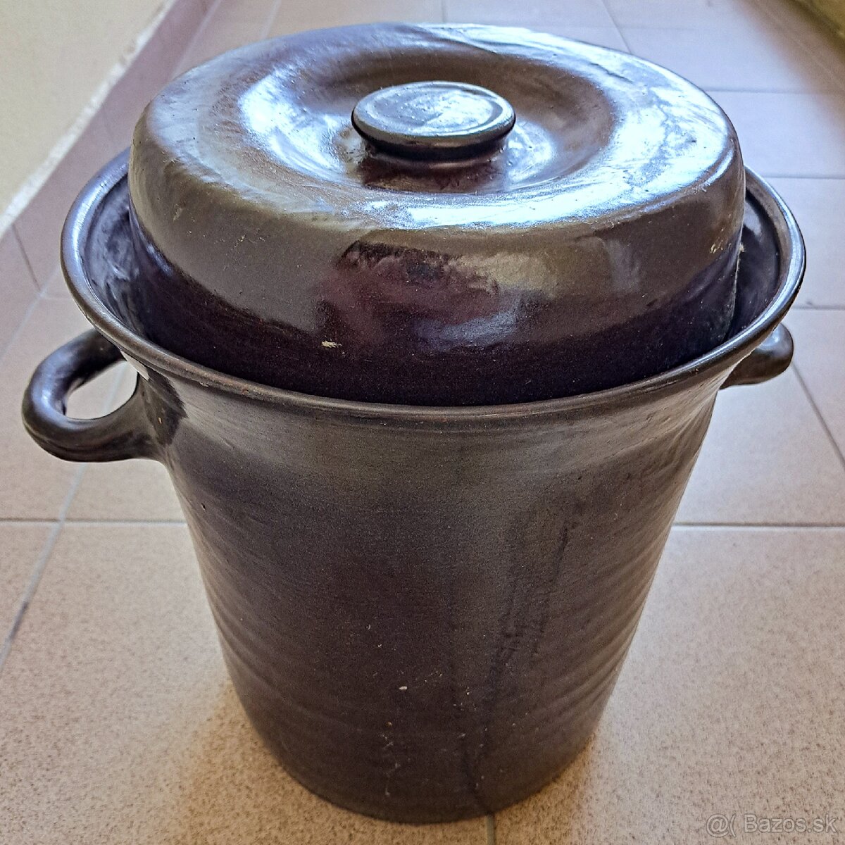 Sud na kapustu MORAVA 10l keramika