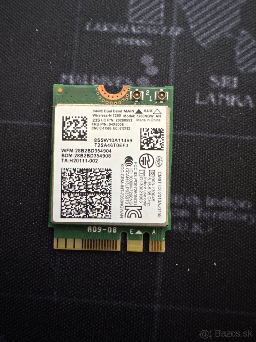 Lenovo Thinkpad WiFi Wireless Card 04X6008/ 04X6007