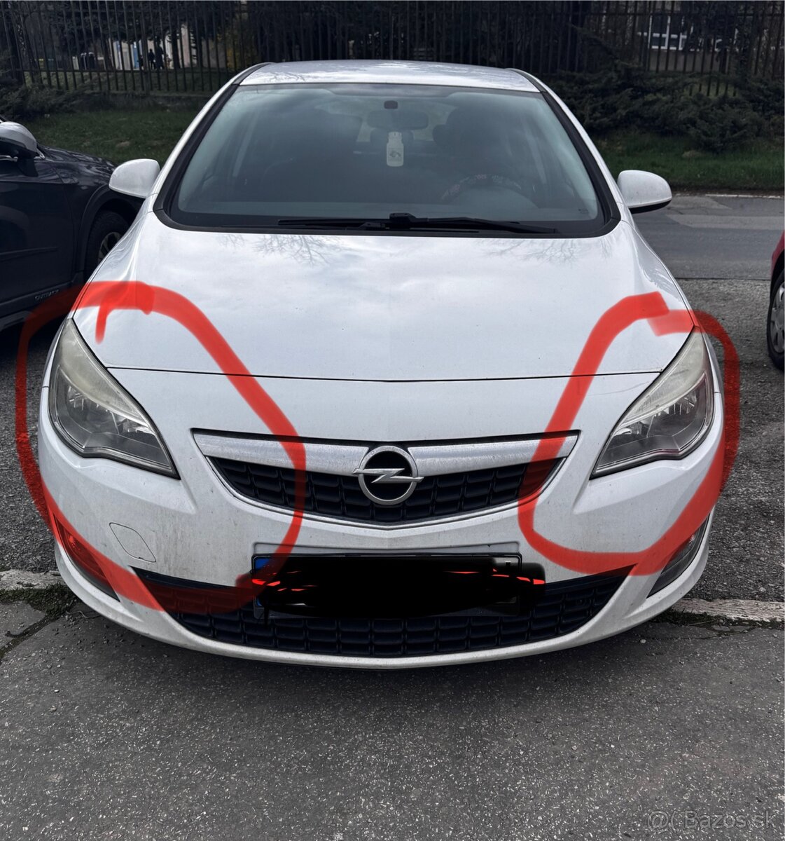 Predné svetlá opel astra J 2011