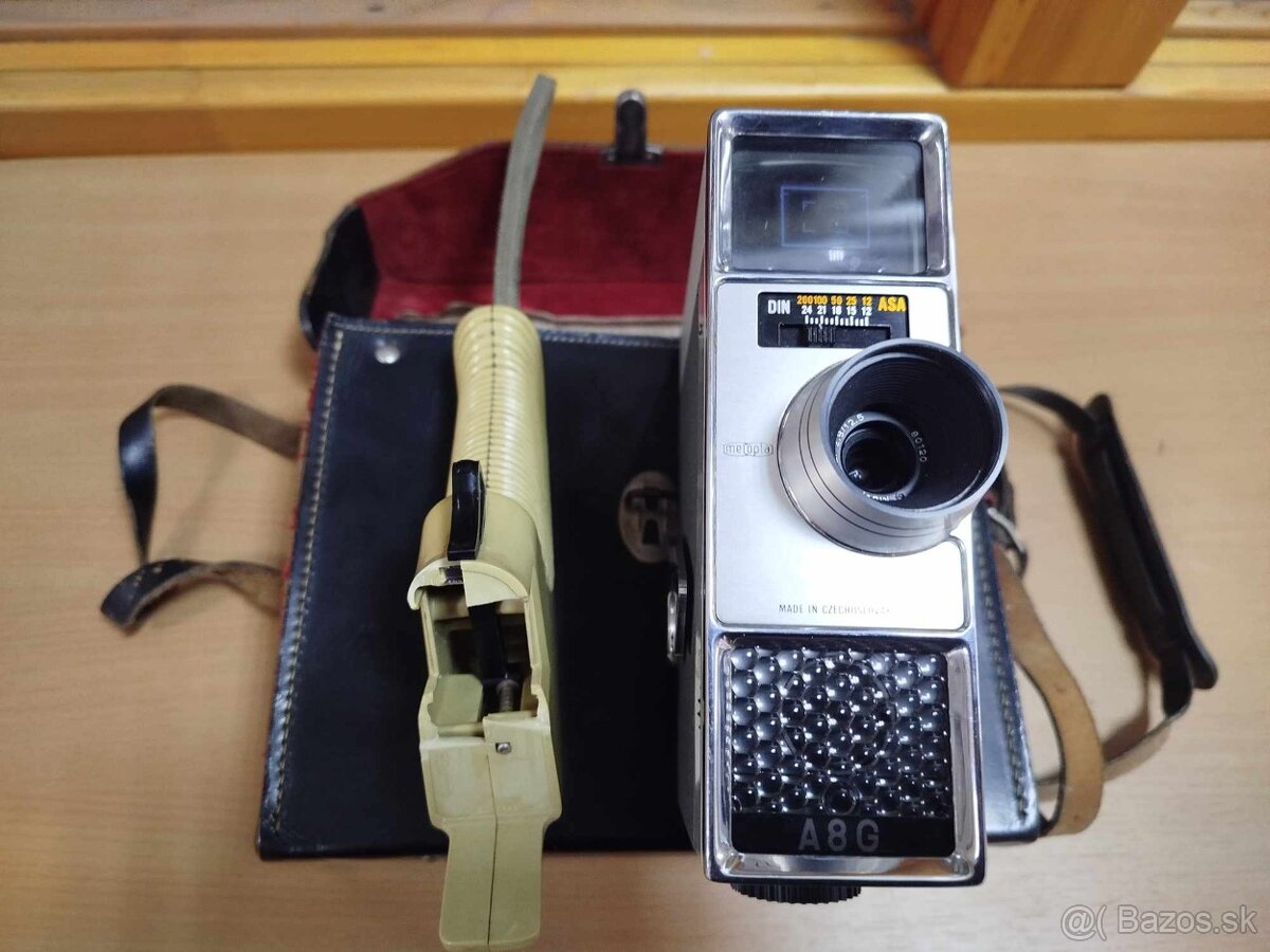 8mm Kamera Meopta A8G--funkčné--predáva sa to v takom stave