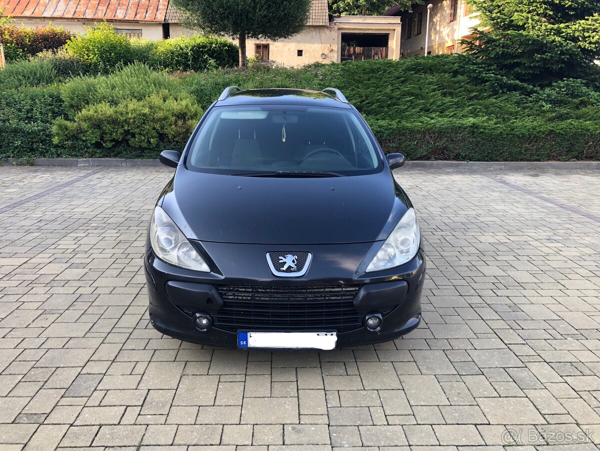 Peugeot 307 SW 1.6 HDI 80 KW, PANORAMA, 7 miest