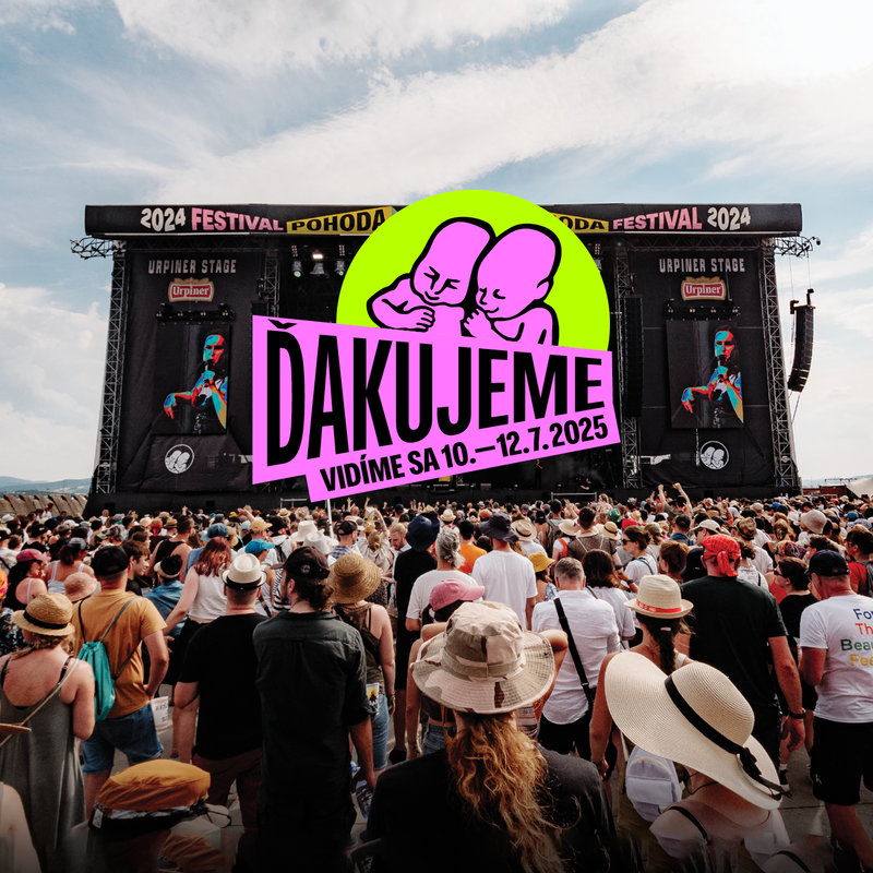 PREDÁM 2x lístok na FESTIVAL POHODA 2025