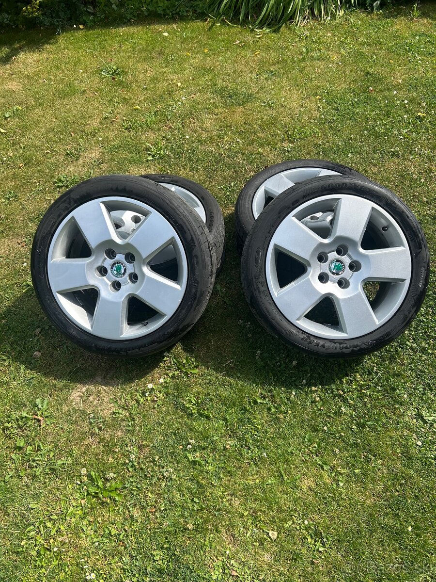 5x112 r17 spolu s letnymi pneumatikami