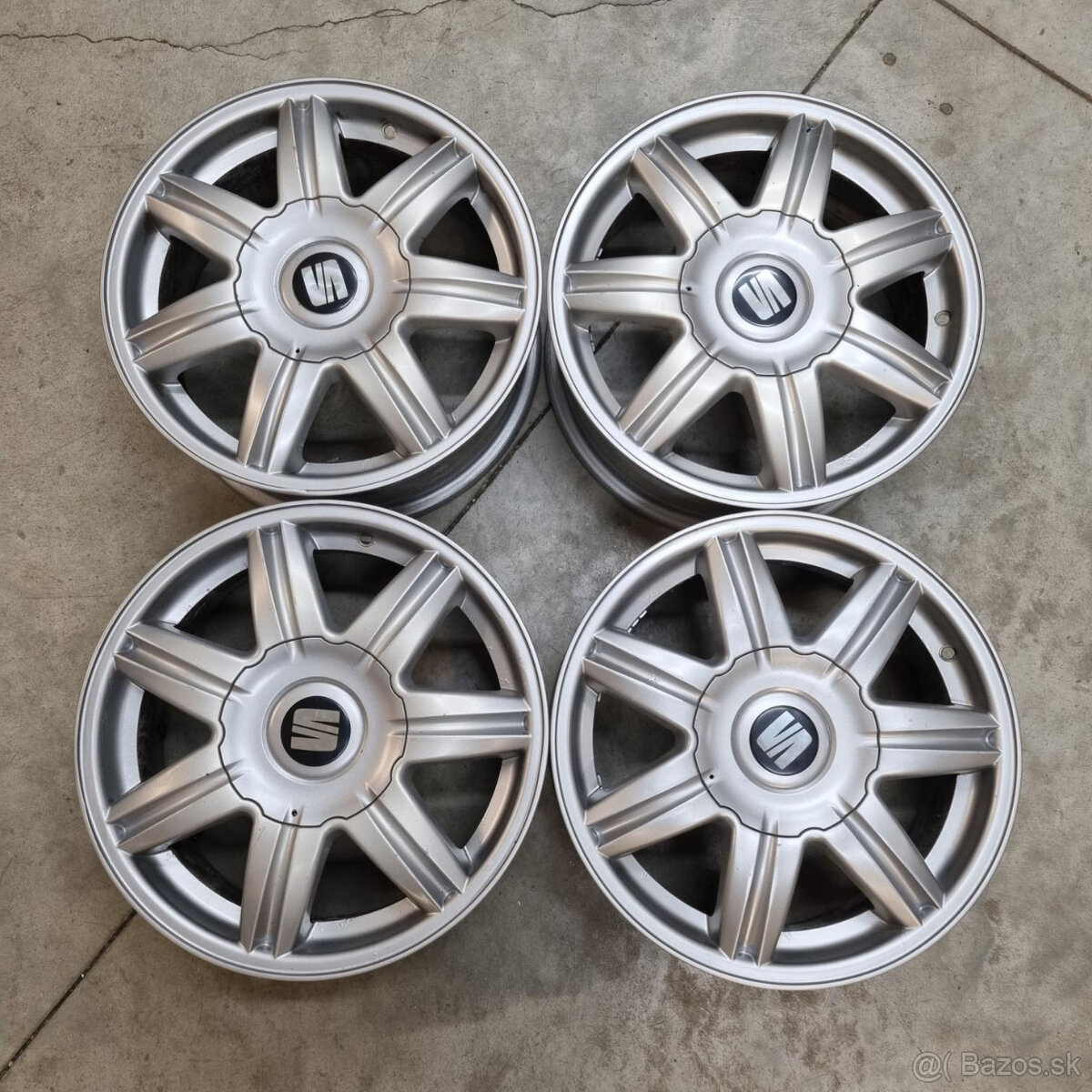 Hliníkové Seat disky 5x100 R16 6,5J ET43