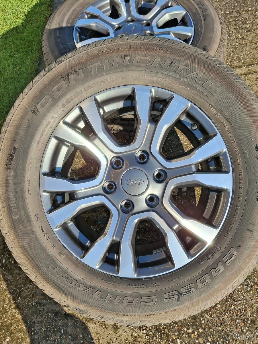 Ford Ranger 2020 originálne disky + pneumatiky
