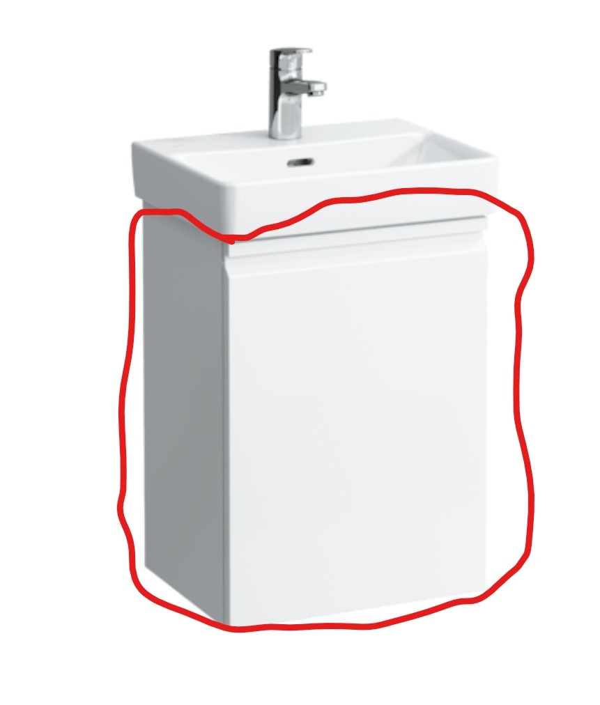 Skrinka pod umývadlo Laufen Pro S