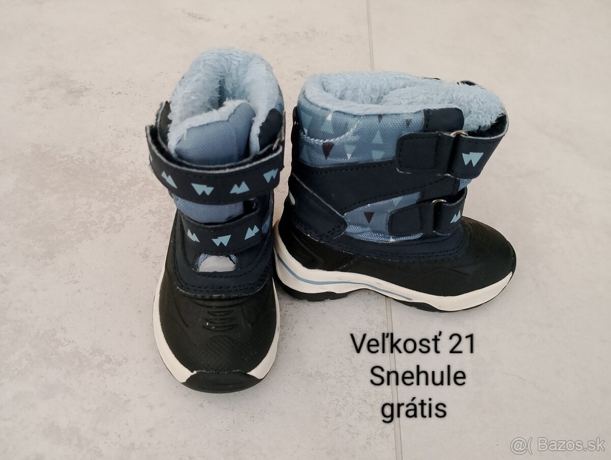 Snehule + čižmy