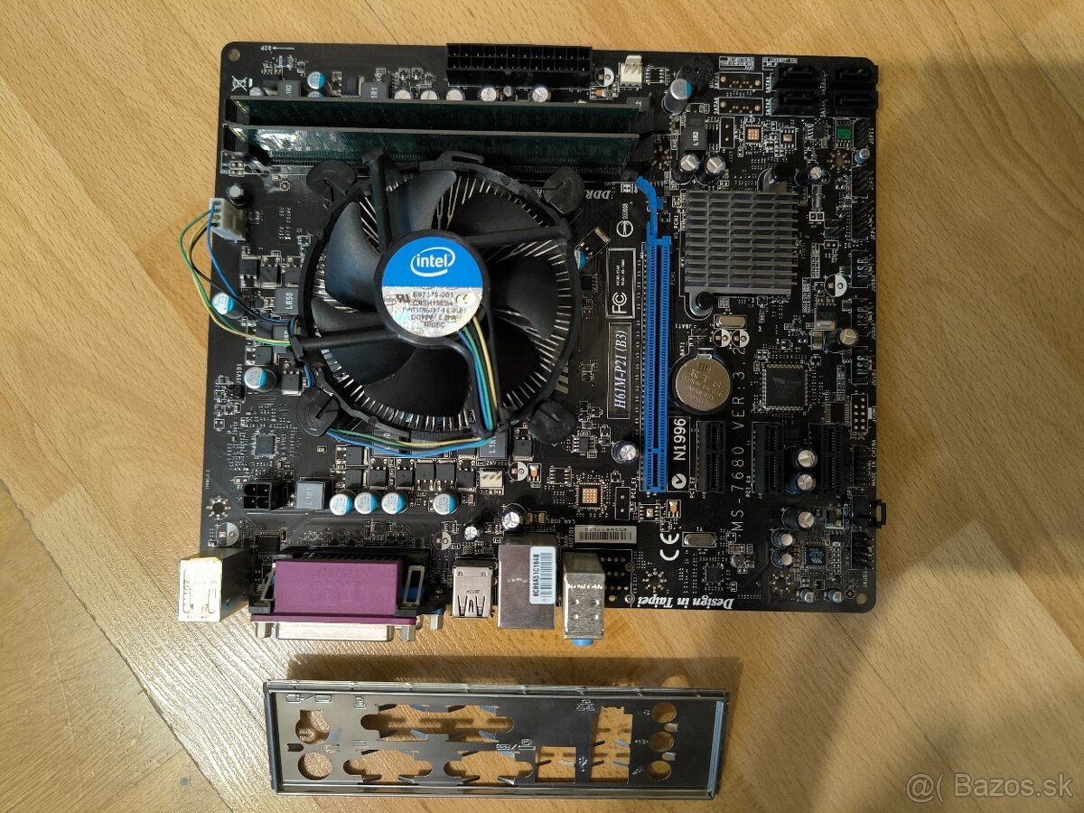 MSI - H61M-P21 (B3), i3 3220, 4GB RAM